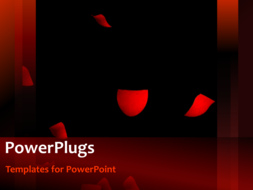 PowerPoint Template - Wedding rose petal background